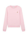 Fox Head Patch Regular Sweatshirt Pink - MAISON KITSUNE - BALAAN 2