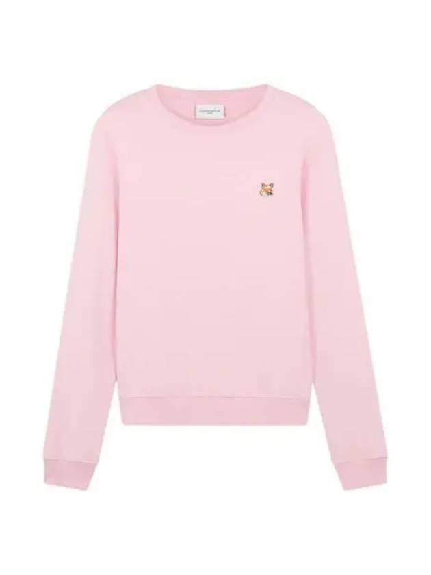 Fox Head Patch Regular Sweatshirt Pink - MAISON KITSUNE - BALAAN 2