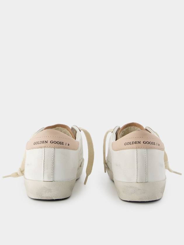 Super Star Sneakers - Golden Goose Deluxe Brand - Leather - White - GOLDEN GOOSE - BALAAN 3