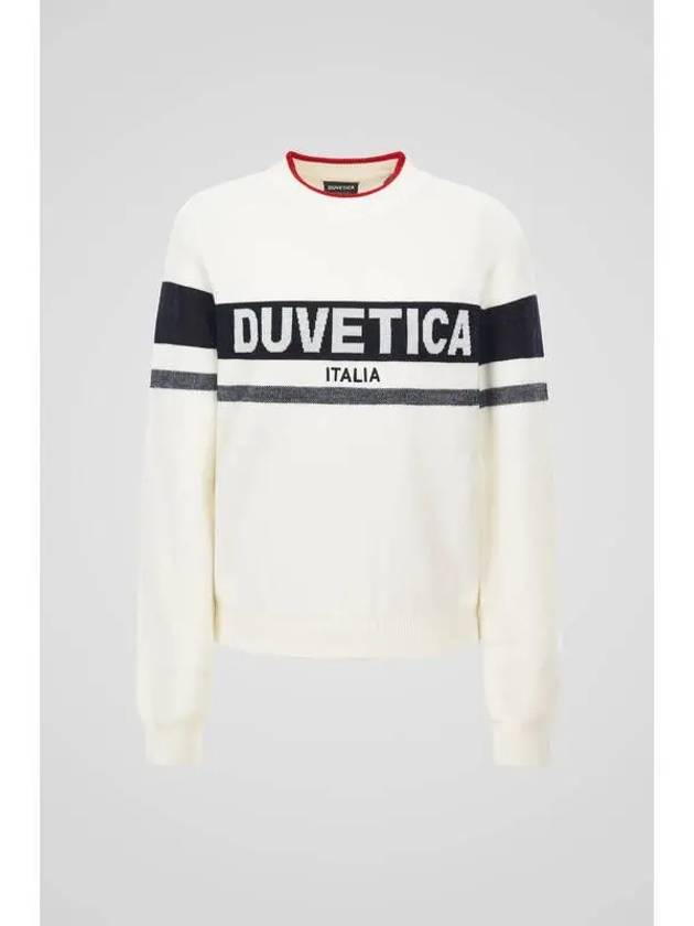 Arsoli W Light Ivory Women s Knit - DUVETICA - BALAAN 1