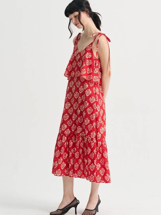 Isla Summer Sunshine Dress Red - SORRY TOO MUCH LOVE - BALAAN 5