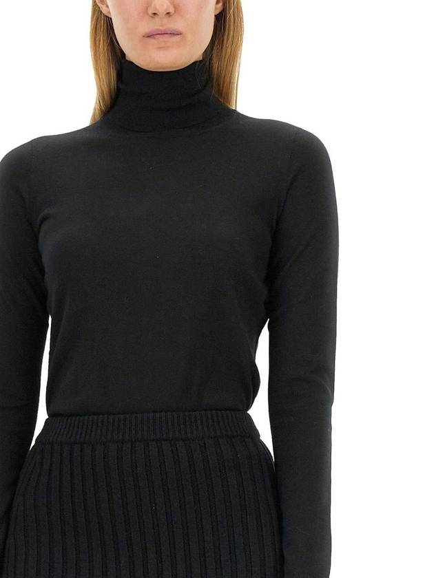 Ada cashmere yarn turtleneck black - MAX MARA - BALAAN 5