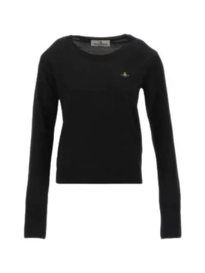 Bea Jumper Knit Top Black - VIVIENNE WESTWOOD - BALAAN 2