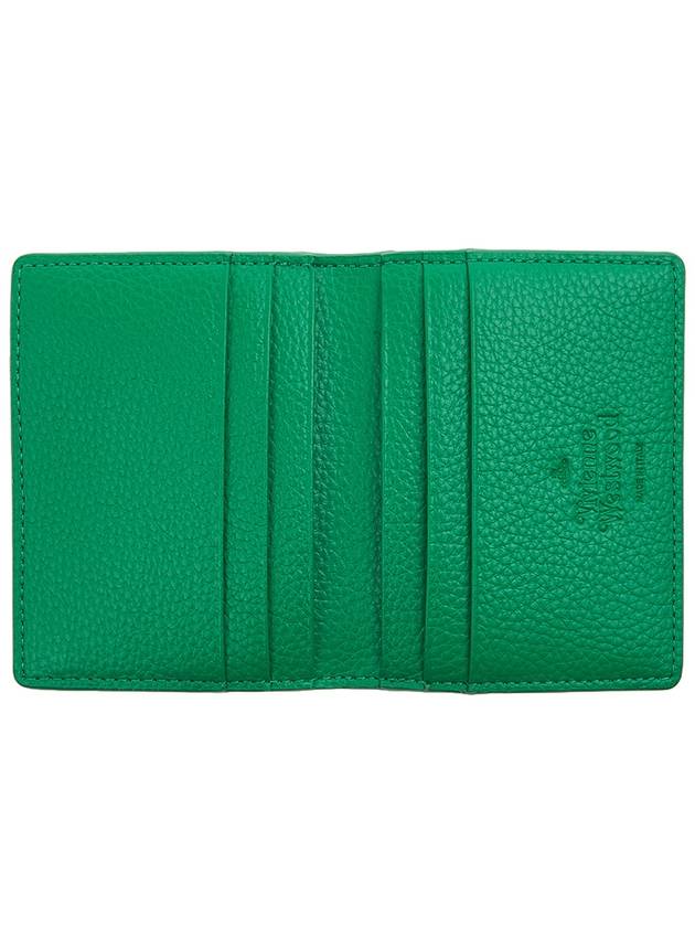 Re-Vegan Card Wallet Green - VIVIENNE WESTWOOD - BALAAN 11