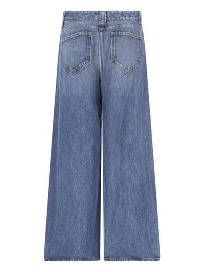 Women s Denim Wide Pants 1127908099 W908099 BLUE BPG - KATE - BALAAN 2