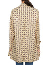 Horsebit Trench Coat Ivory - GUCCI - BALAAN 7