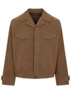 Havana Field Overshirt Jacket Brown - LEMAIRE - BALAAN 1