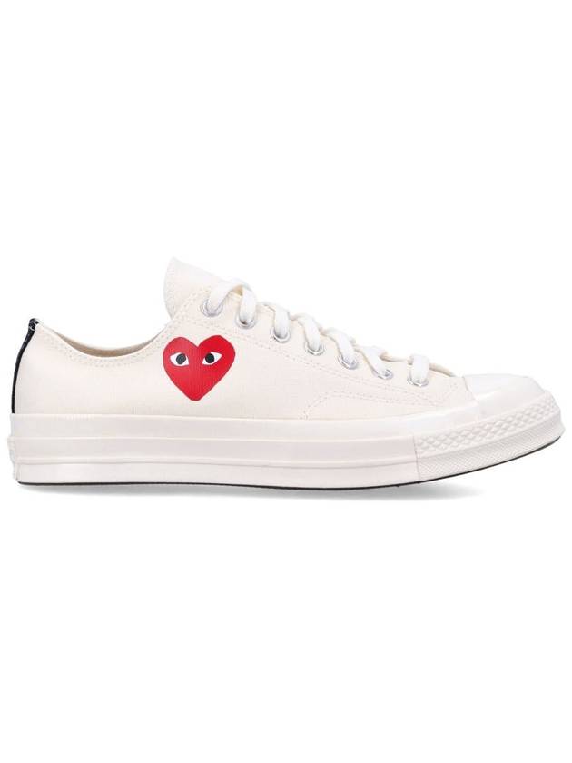 Comme Des Garçons Play X Converse Small Heart Low Top - COMME DES GARCONS PLAY - BALAAN 1