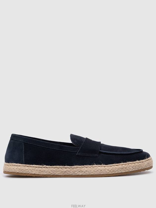 Suede Espadrille Navy - BRUNELLO CUCINELLI - BALAAN 4