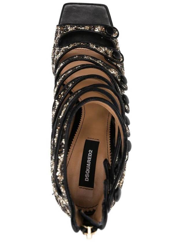 leopard sandal heel - DSQUARED2 - BALAAN 5