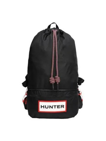 Travel Ripstop Backpack Black Red Box Logo - HUNTER - BALAAN 1