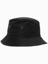Graffiti Logo Poly Bucket Hat Black - ALEXANDER MCQUEEN - BALAAN.