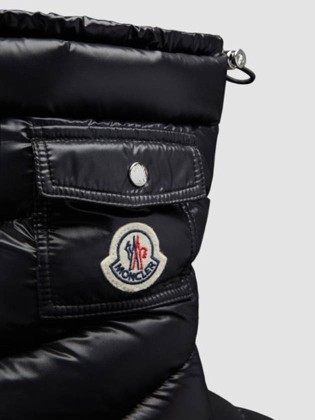 Gaia Pocket Down Middle Boots Black - MONCLER - BALAAN 4