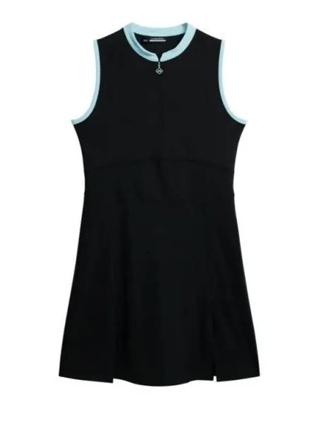 Ebony Golf Sleeveless Short Dress Black - J.LINDEBERG - BALAAN 2