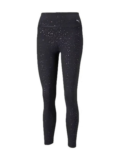 Stardust High Waist Print Training Leggings Black - PUMA - BALAAN 2