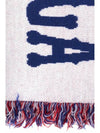 jacquard logo wool scarf - BALENCIAGA - BALAAN.