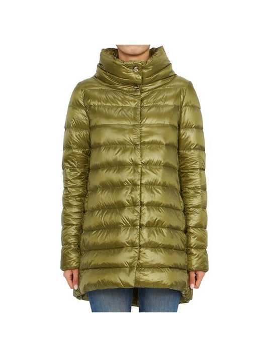 Women's Amelia Goose Down Padding Green - HERNO - BALAAN 1