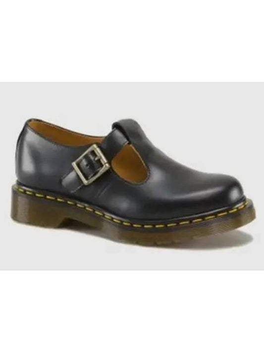 Polley Smooth Leather Mary Jane Loafer Black - DR. MARTENS - BALAAN 1