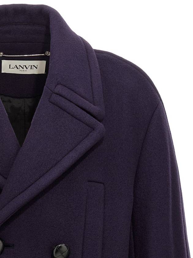 Lanvin Double-Breasted Coat - LANVIN - BALAAN 3