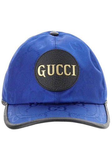 Metal Detail Off The Grid Ball Cap Blue - GUCCI - BALAAN 1