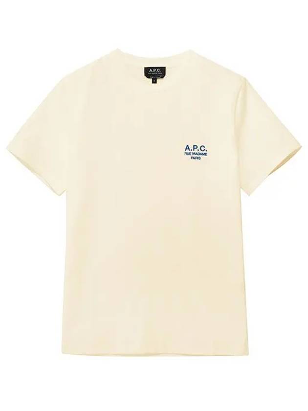 Raymond Short Sleeve T-shirt White - A.P.C. - BALAAN 6