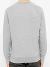 Palais Royal Classic Cotton Sweatshirt Grey Melange - MAISON KITSUNE - BALAAN 6