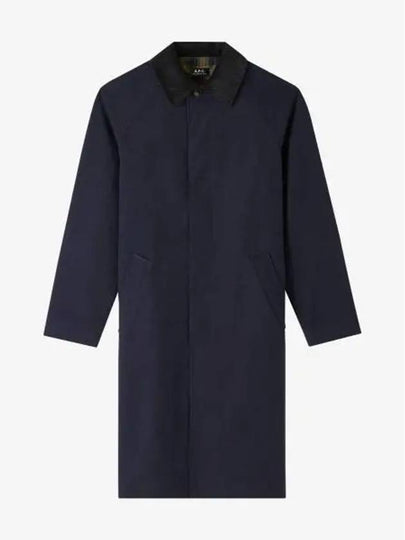 Gaspard Raglan Sleeve Single Coat Navy - A.P.C. - BALAAN 2