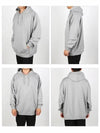 Inside Out Effect Drawstring Cotton Hoodie Grey - VETEMENTS - BALAAN 5