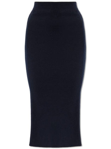 Lisa Yang ‘Ronja’ Skirt, Women's, Navy Blue - LISA YANG - BALAAN 1