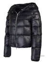 Resort Down Hood Padding Black - HERNO - BALAAN 3