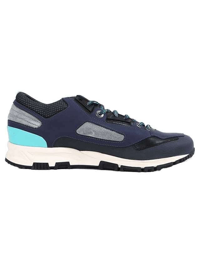 New Trainer Running Low Top Sneakers Navy - LANVIN - BALAAN 1