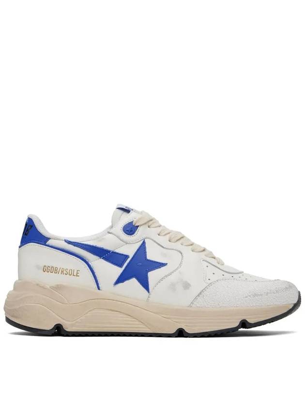 Running Sole Low Top Sneakers White Blue - GOLDEN GOOSE - BALAAN 2