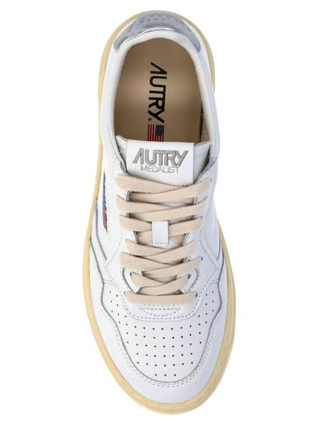 Medalist Silver Tab Low Top Sneakers White - AUTRY - BALAAN 5