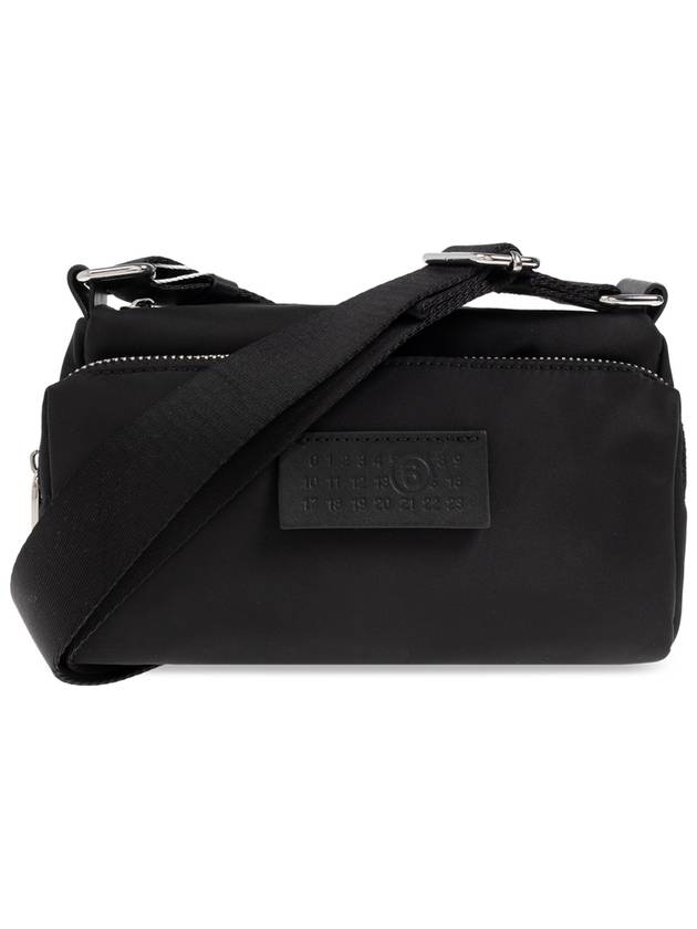 MM6 Maison Margiela Shoulder Bag With Logo, Men's, Black - MAISON MARGIELA - BALAAN 1