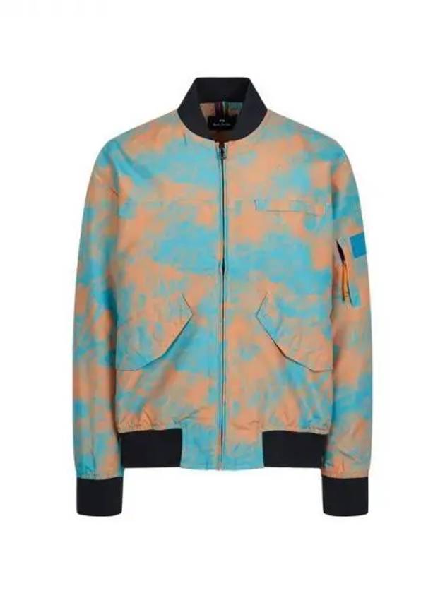 PS patterned zip up bomber jacket multi 270593 - PAUL SMITH - BALAAN 1