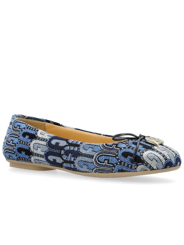 Furla Ballerinas With Logo, Women's, Blue - FURLA - BALAAN 4