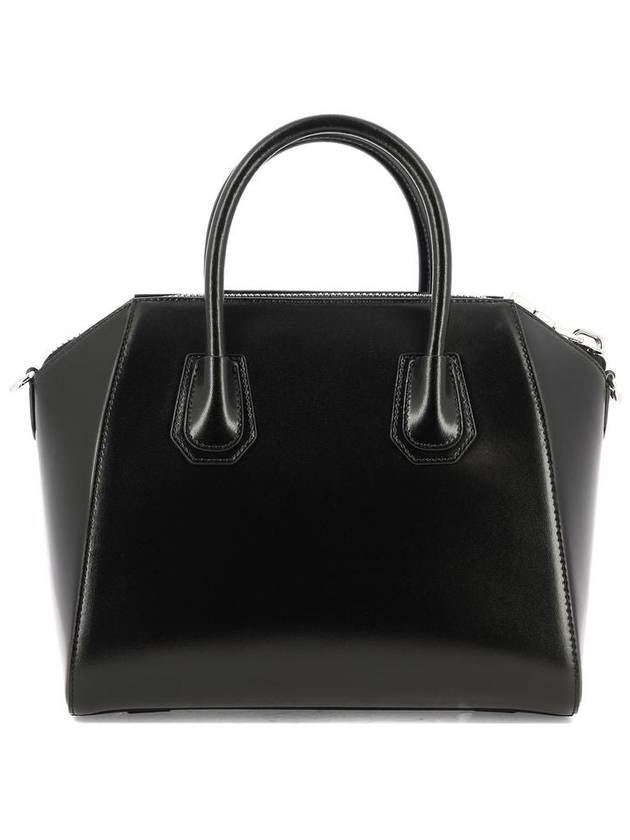 Antigona Leather Small Tote Bag Black - GIVENCHY - BALAAN 3