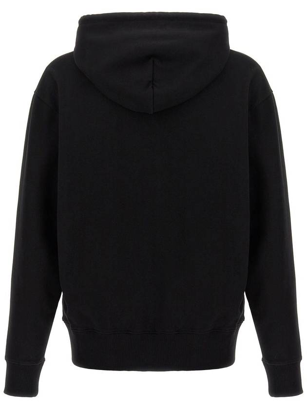 Canary Embroidered Drawstring Hoodie Black - JW ANDERSON - BALAAN 3