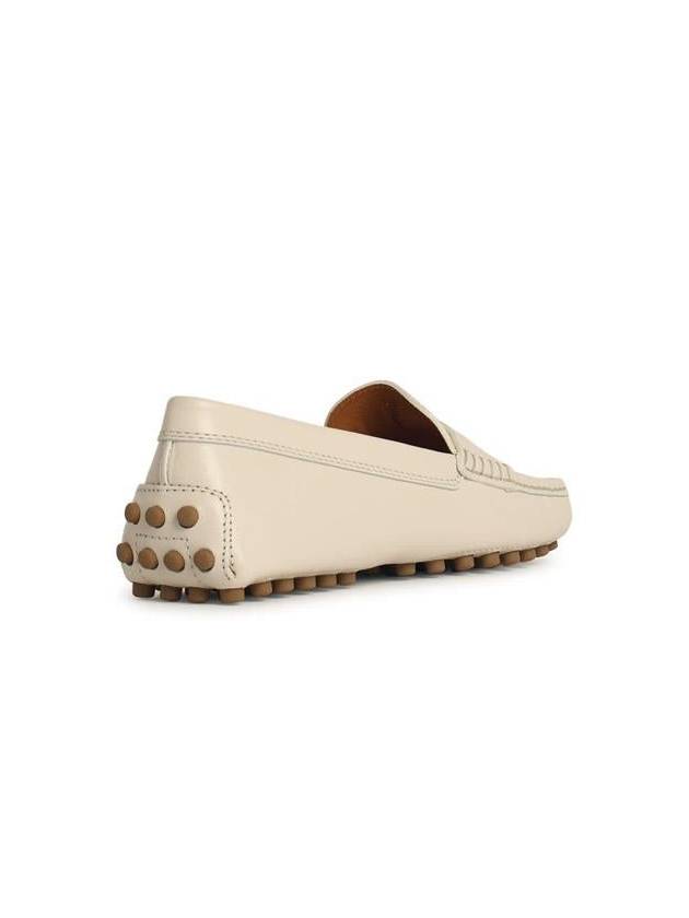 Tod'S White Leather Loafers - TOD'S - BALAAN 3