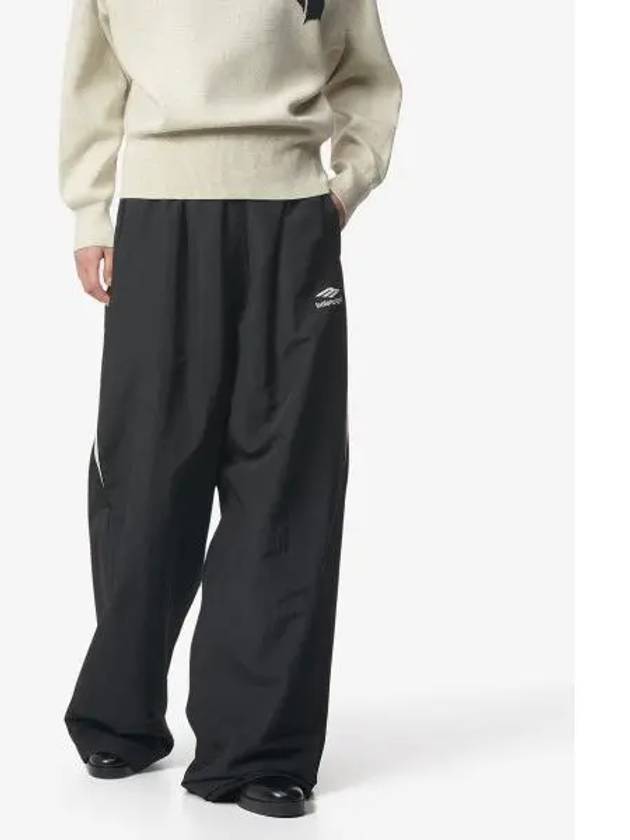 3B Sports Icon Medium Fit Track Pants Black - BALENCIAGA - BALAAN 2