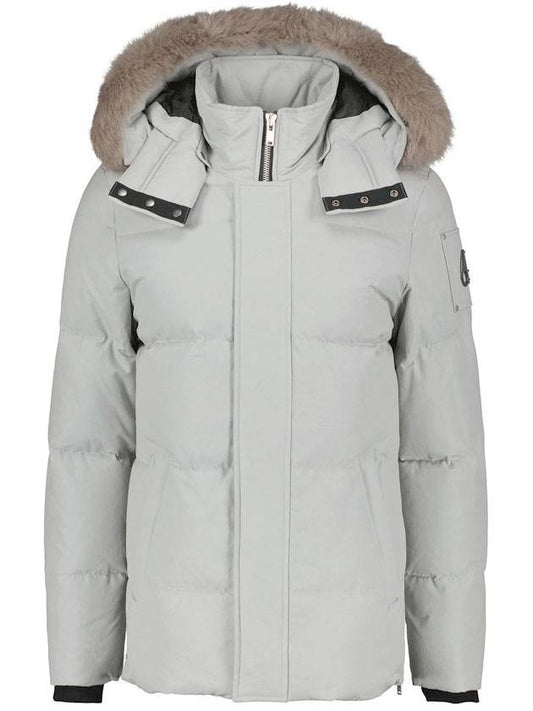 Men's Richardson Slim Fit Down Jacket Light Grey - MOOSE KNUCKLES - BALAAN 1