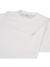 Logo Short Sleeve T-shirt White - BRUNELLO CUCINELLI - BALAAN 4