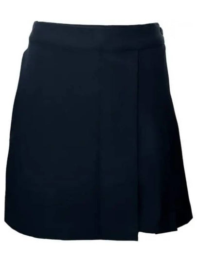 Women's Cataleya Pleated Skirt Navy - J.LINDEBERG - BALAAN 2