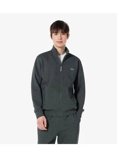 Men's CP Chouli High Neck Zip Jacket Charcoal Grey - LACOSTE - BALAAN 2