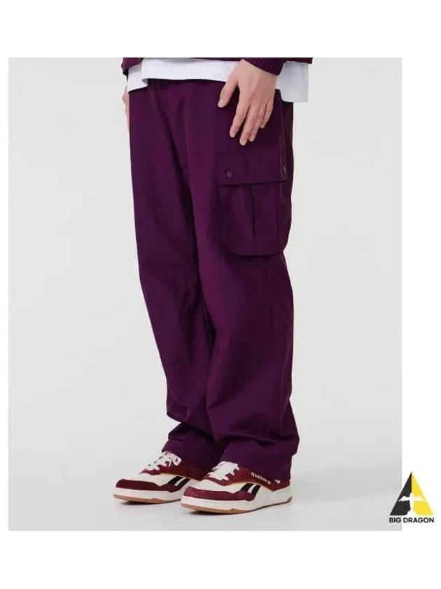 Varsity Woven Cargo Pants Purple - REEBOK - BALAAN 1