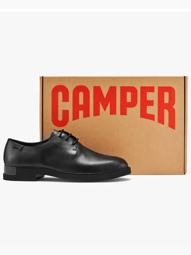 Iman Leather Derby Black - CAMPER - BALAAN 5