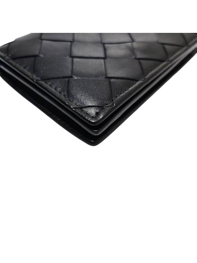 667141 Black Intrecciato Card Business Holder - BOTTEGA VENETA - BALAAN 4