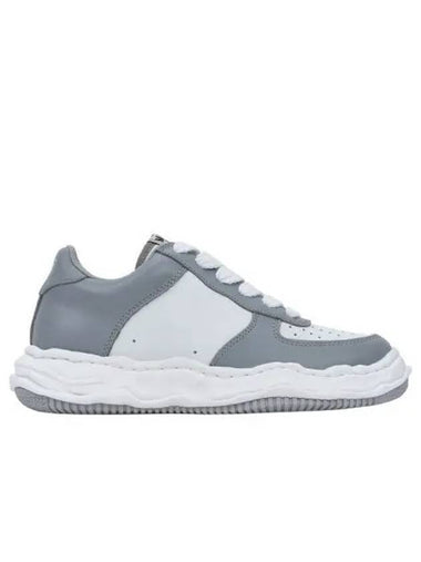 Wayne OG Sole Leather Low Top Sneakers Grey - MAISON MIHARA YASUHIRO - BALAAN 1