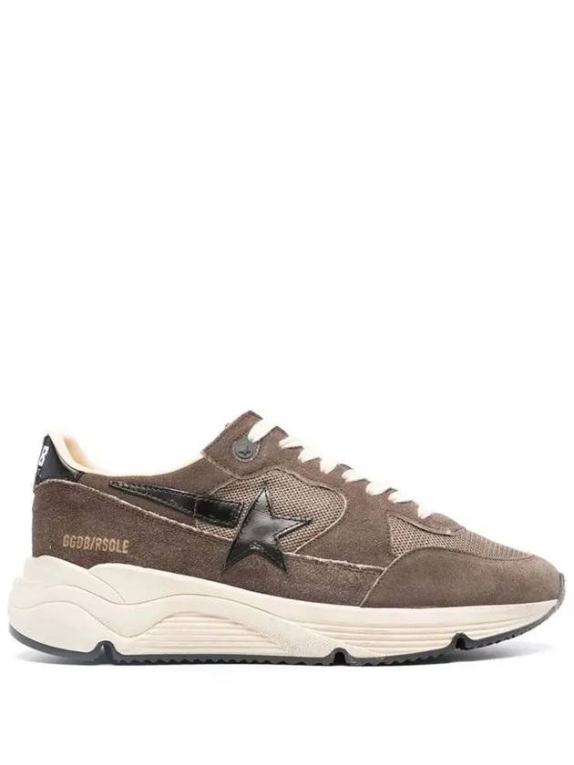 Star Patch Low-Top Sneakers Brown - GOLDEN GOOSE - BALAAN 3