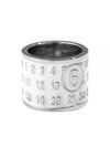 Numeric Minimal Signature Ring Silver - MAISON MARGIELA - BALAAN 2